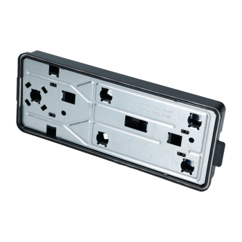 Preview: Lampenträger Rückleuchte rechts (model ULO) - Bus T3 05.79-08.92 mit Rückfahrleuchte / Rückfahrlicht für Rückleuchte Rücklicht VW T3 rechts Lampenfassung